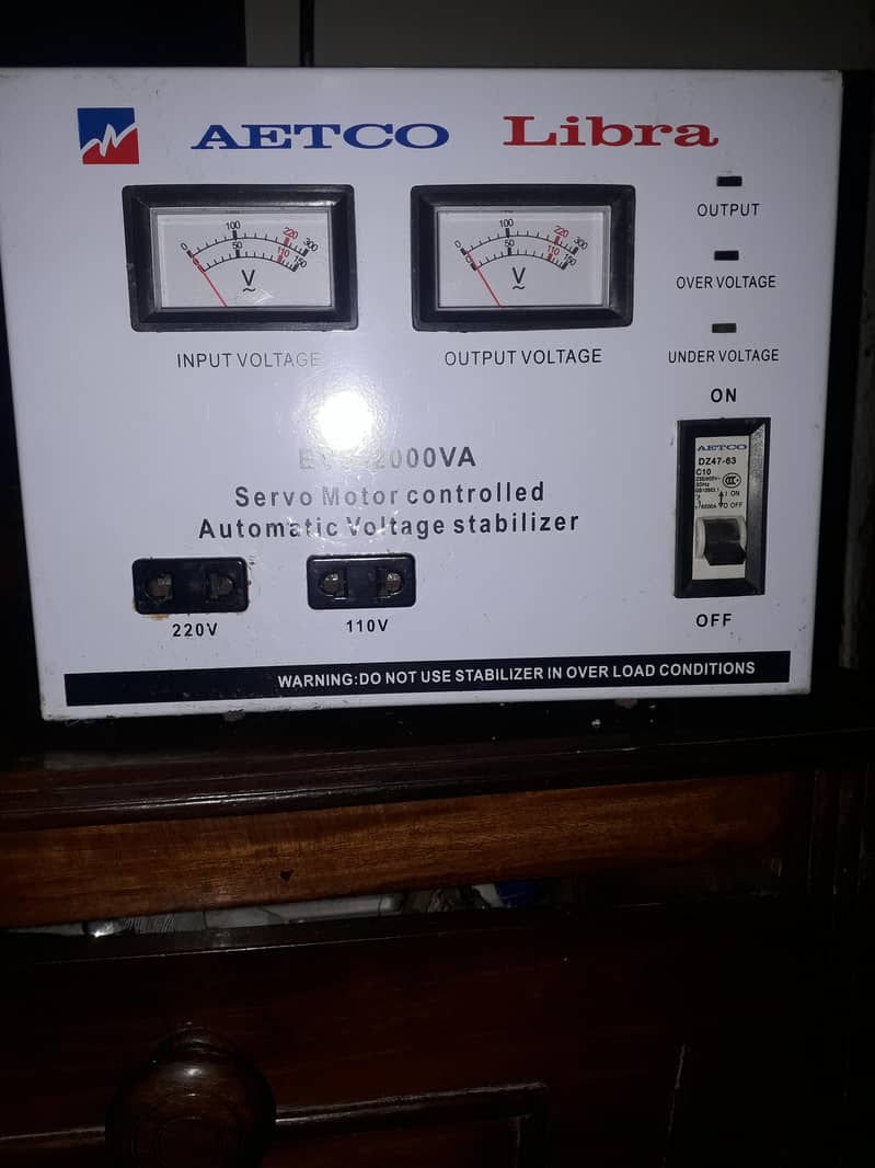 servo stabilizer  2kva 3