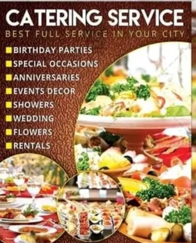 Deal in catering,events,deighs,lunch for offices,03008321223
