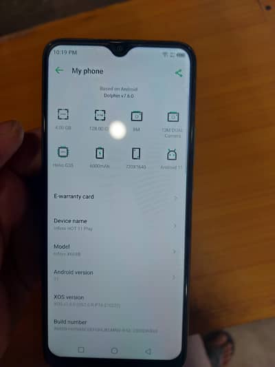 infinix hot 11 play 4/128