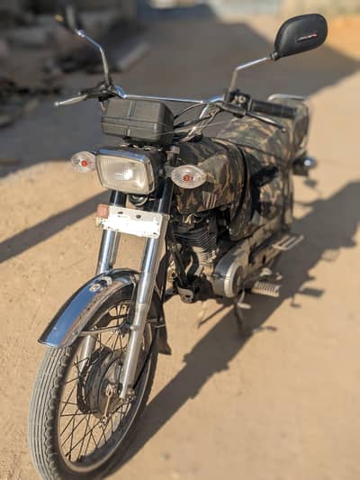 United 125 honde pe bani hui hai