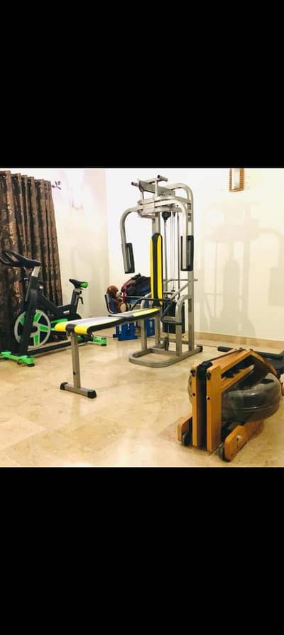 multi exercise machine