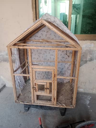 Cage for parrots