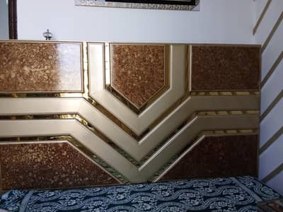 4 Months used New Condition Bed  With Matress
