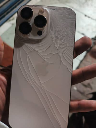 iPhone 16 pro max 256 jv just back brake