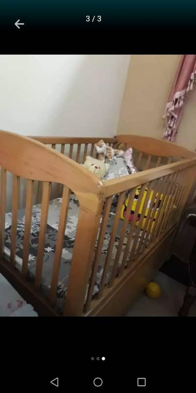baby cart with mattress for sale