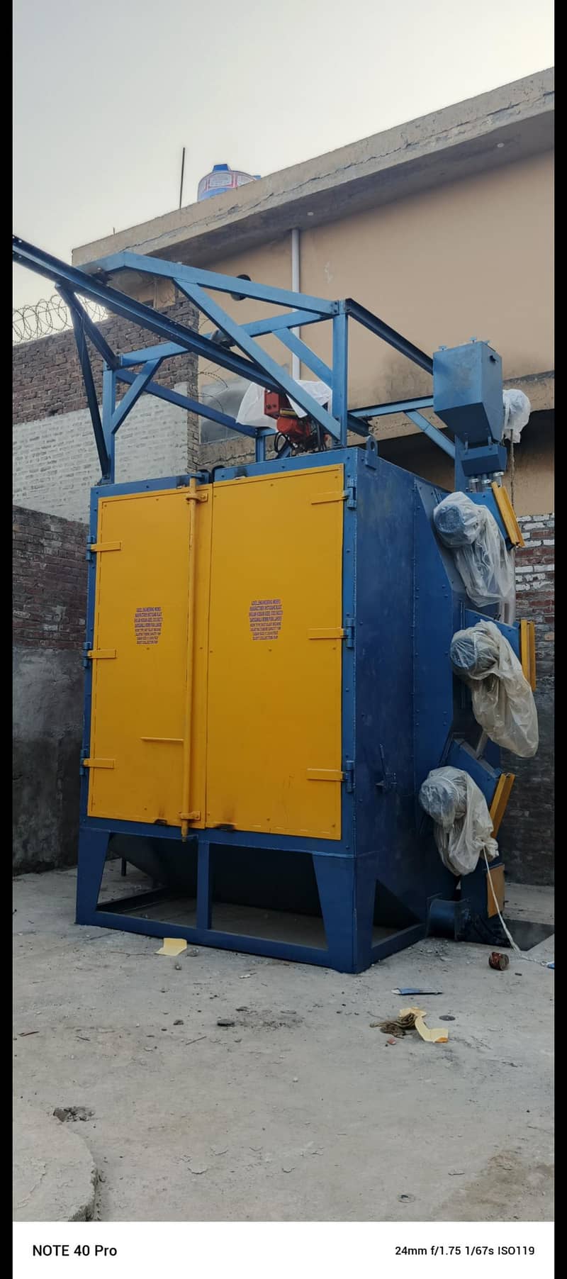 shot sand blasting machine 8