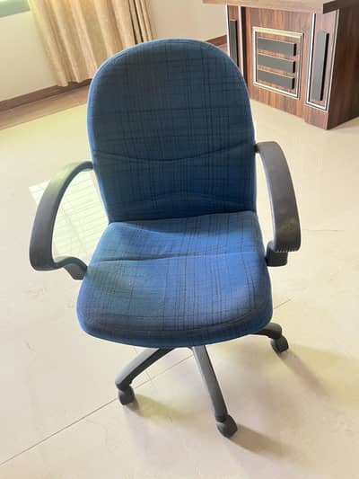 Office table and chairs