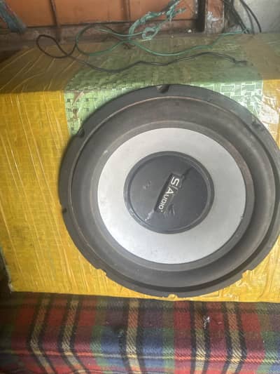 S Audio Subwofeer 12 inch  Best for Car Rickshaw