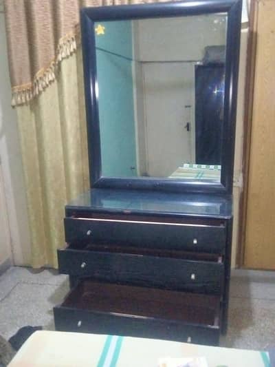 Wooden Dressing Table–Good Condition - 03212917848