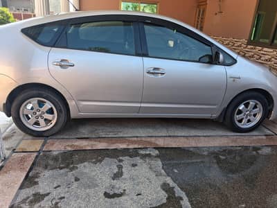 minire touching just new car