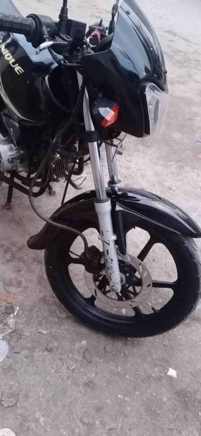 Unique self start bike full lush