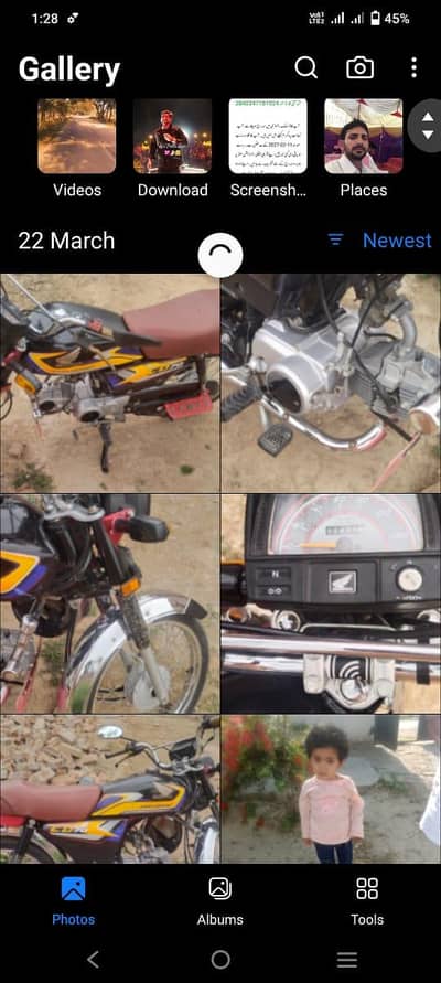 Honda cd 70 bilkull original no working no open