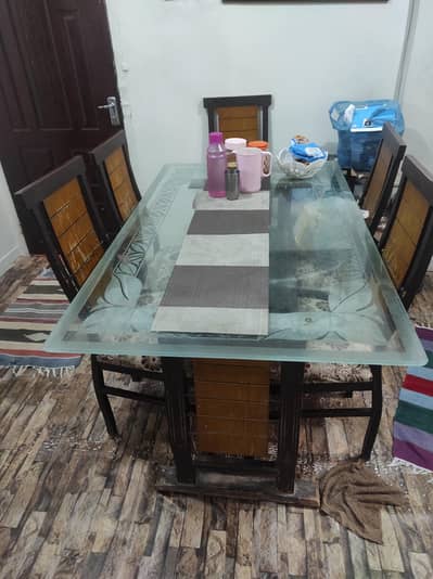 6 seater dining  set