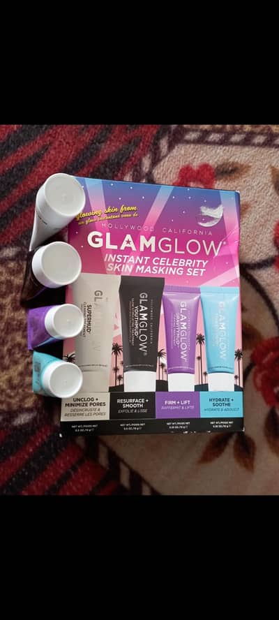Branded GalmGlow Instant Face Masking Set