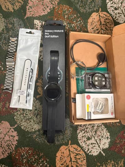 Samsung Galaxy Watch 5 pro Golf Edition 45mm imported from Korea .
