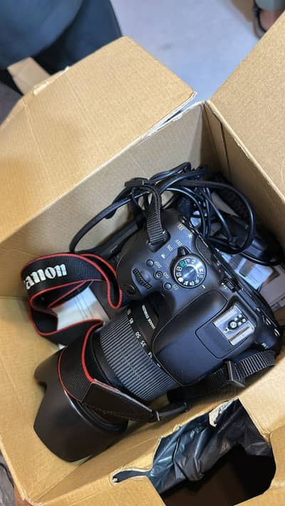 Canon  750d 10/10 18-135mm