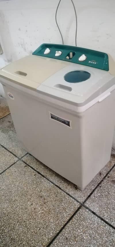 BOSS WASHING MACHINE & DRAYER