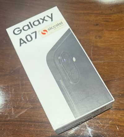 New Box Pack Samsung Mobile Galaxy A07 PTA Approved 64 Gb For Sale