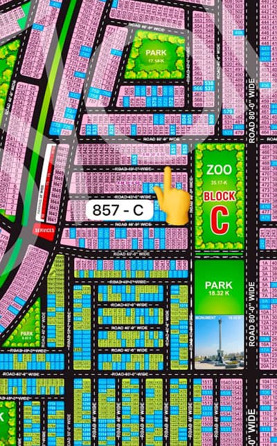 8 Marla Residential Plot Available In Bahria Orchard Lahore Limited Time Deal