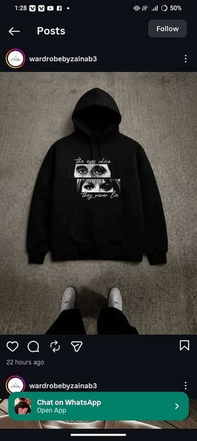 customized eyes hoodie