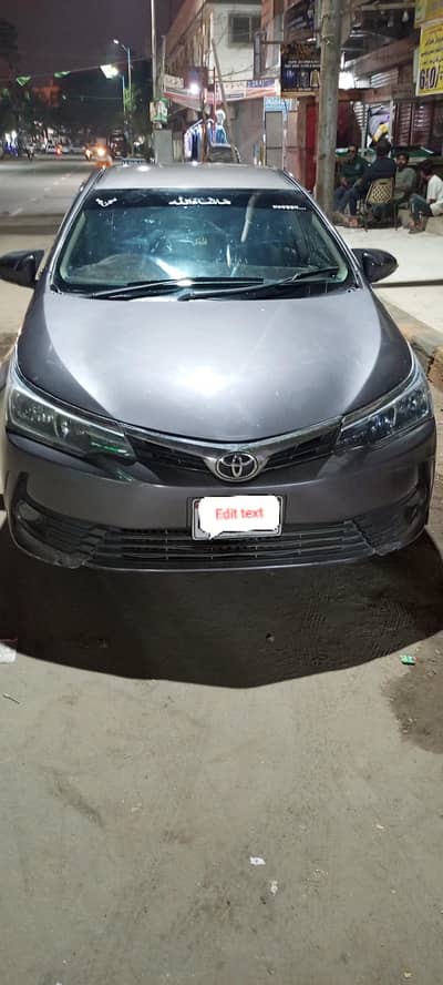 Corolla gli 2016 Automatic
