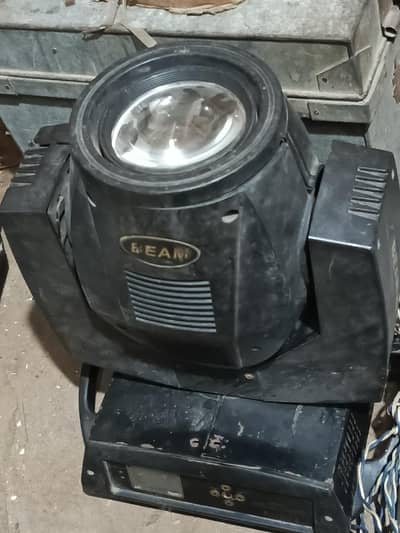 Beam moving head light