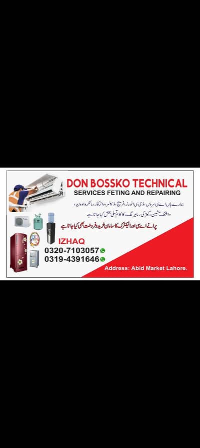 AC service,Repairing and fitting