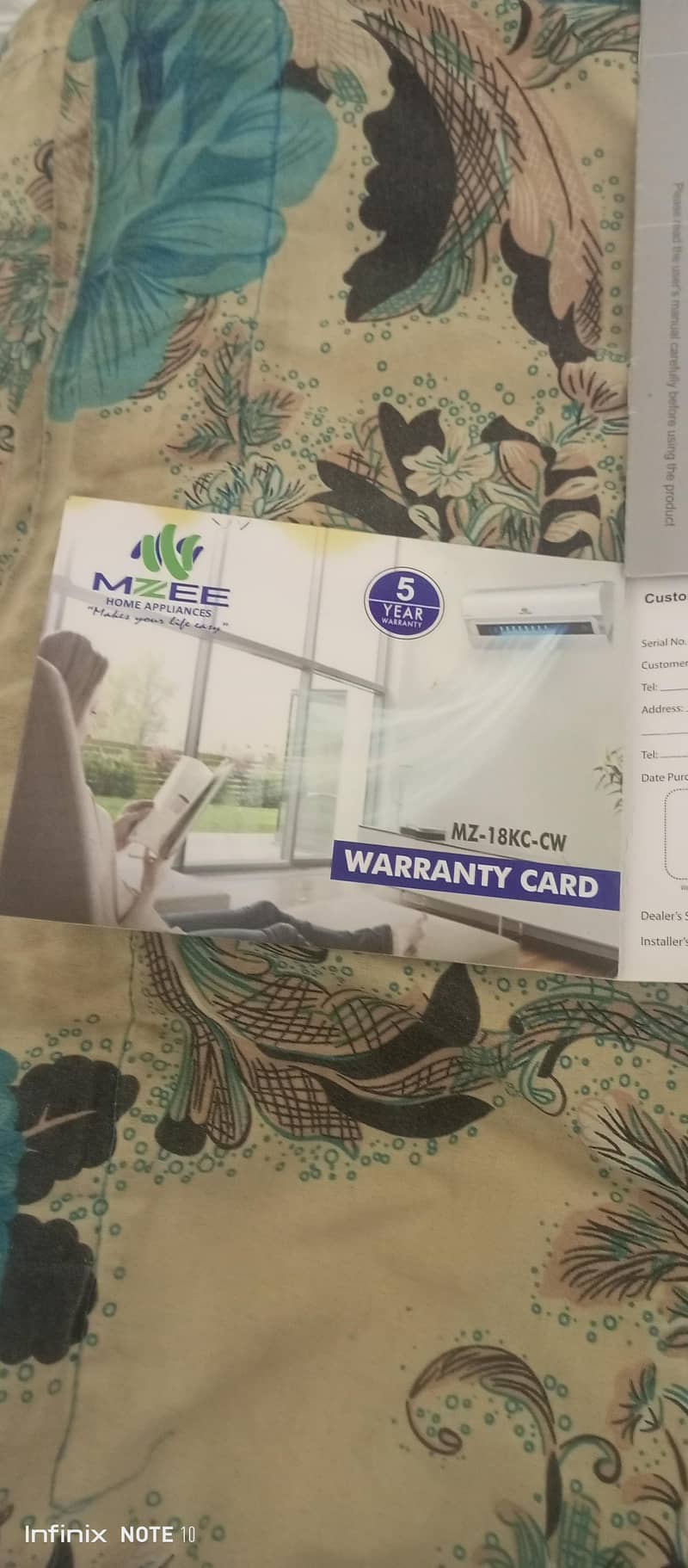 AC Split Available. . . 9