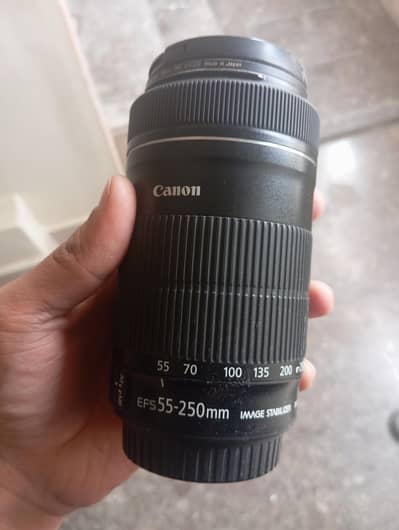 canon lens 55-250 Zoming lens
