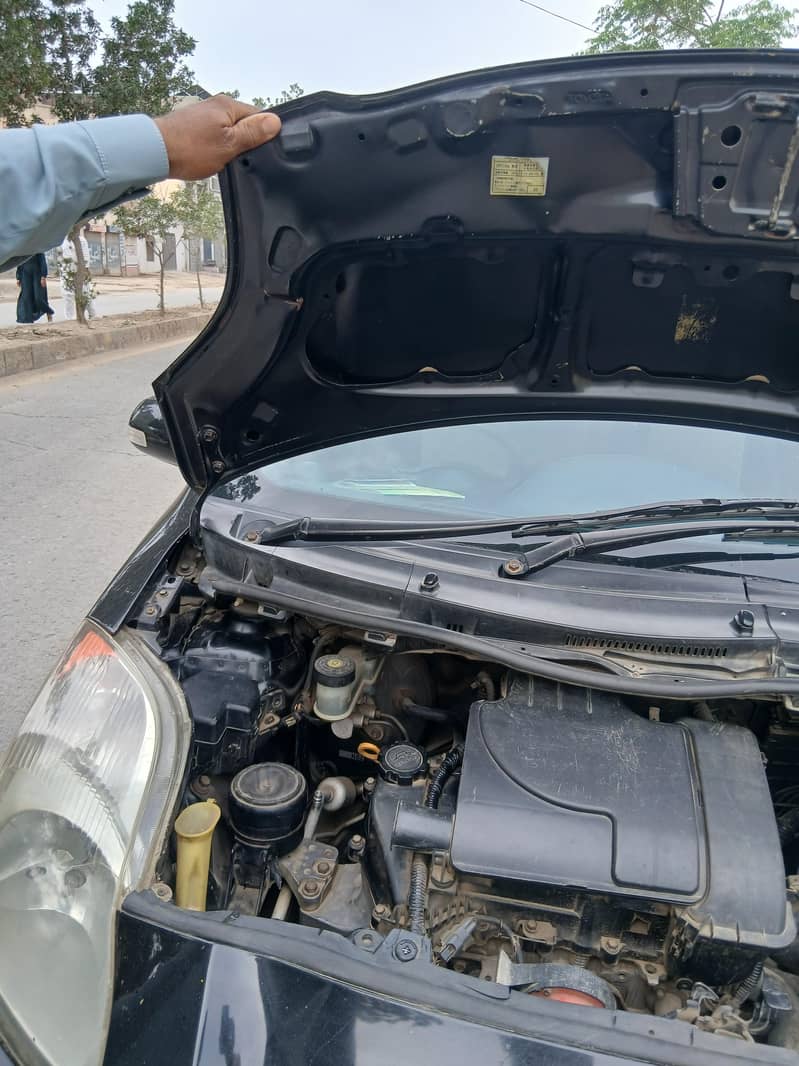 Vitz. push start_2008. 9