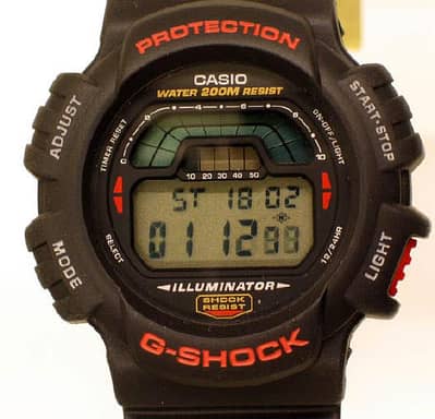 Casio DW-8700 Bezel