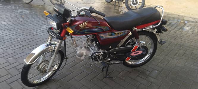 Honda CD 70 2024 Model | Total Genuine | Lush Condition