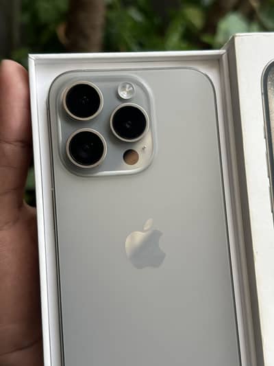 Iphone 15pro Dual PTA 128gb Natural