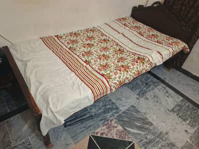 sheesham wooden beds total 4 in set of 2