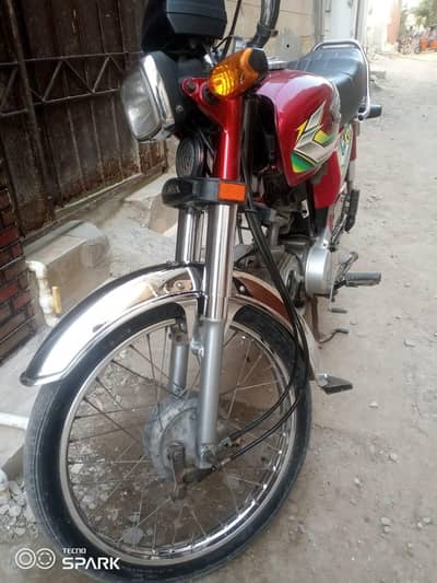 assalamualaikum  Honda CD 70cc for sale urgent first owner bike