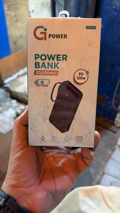 20000 mah actual power bank (new)