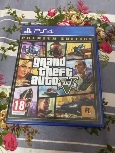 GTA V PS4 (Brand New – Sealed)
