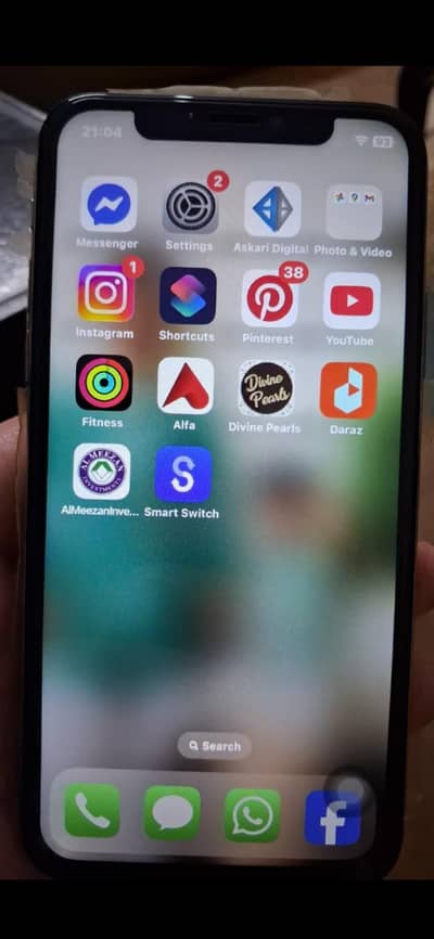 I Phone X PTA approved excellent condition