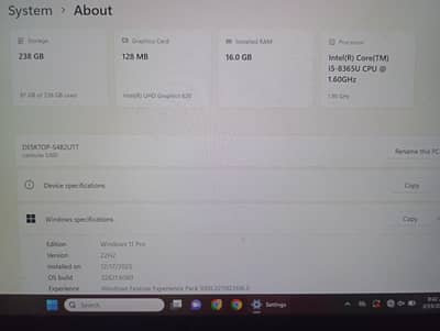 Dell Latitude Core i5 8th Gen
