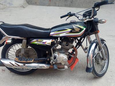 Honda CG 125 2016 model forr sell  all Ok