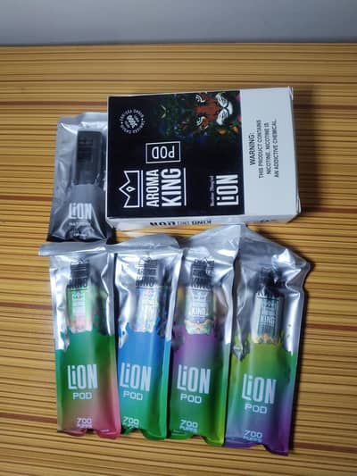 Aroma King UpTo 3000Puffs – 4 Flavors Kit – Disposable Original Vape