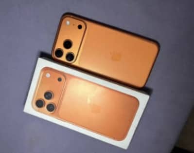 17 pro max 256gb cosmic orange 2.5 month sim time dual eSIM