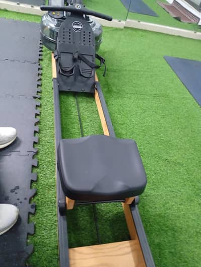 Elliptical and water rower Gym equipment