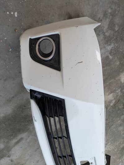 Toyota grande bumper with grill 2017 model