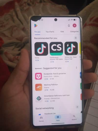 Google Pixel 7 pro 12/128 pta approved dual sim