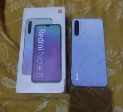 Redmi note 8 (4/64) sath daba hai
