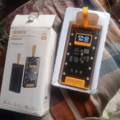 Power bank 20,000mAh fast charging