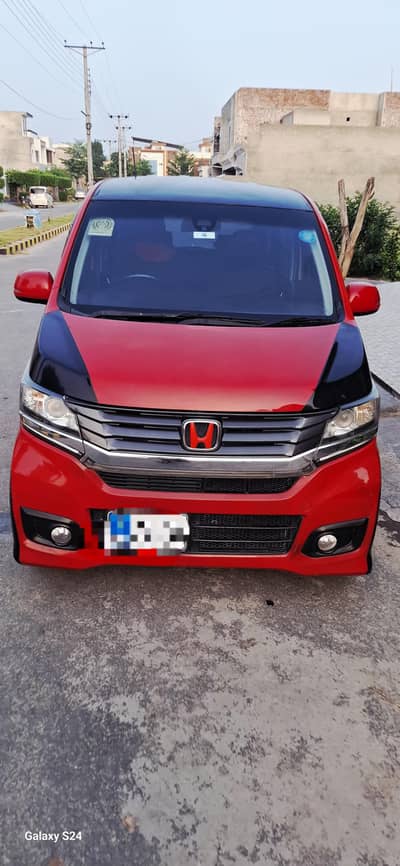 honda n wagon custom (Turbo) interior double tone