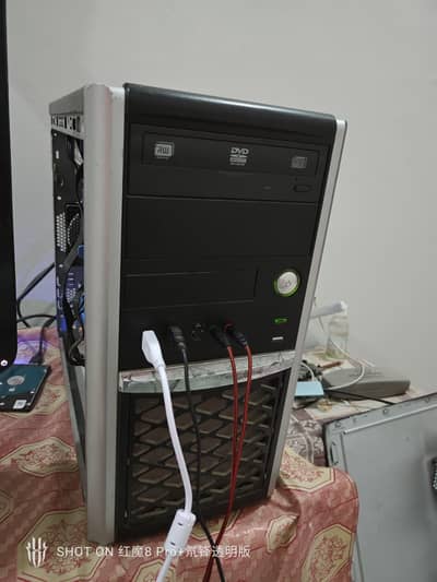 tower case intel i5 3470 "3.2ghz" with ddr3 8gb ram 1600mhz