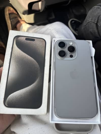 15 pro 256GB factory unlock. . . panel change. .